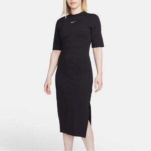 NWT NIKE tight midi dress XS